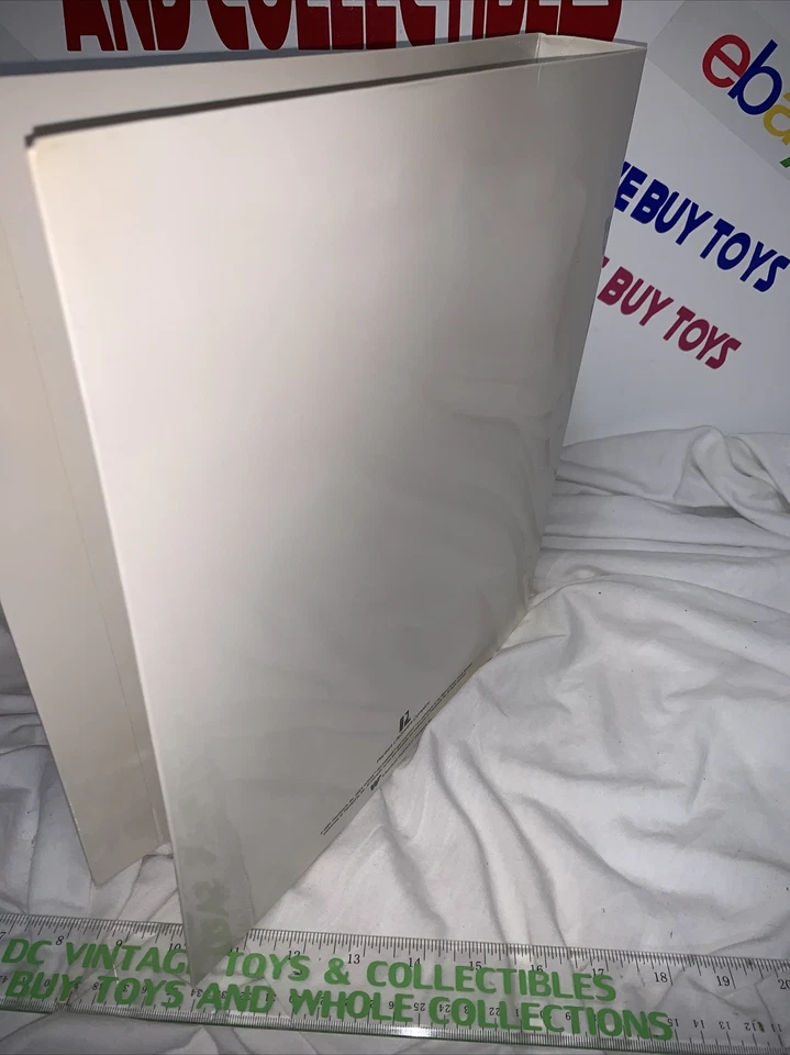 Carpeta de anillas vintage 1989 WWF jardineras salvavidas compañía Hulk Hogan Foto 4 de 4