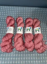 Sun Valley Fibers Yarn Skeins New Cactus Bloom 100% Bluefaced Leister Superwash