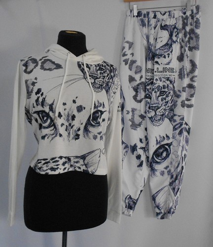 Pantalon à capuche et survêtement femme neuf NKN NKN.Line collection léopard taille moyenne - Photo 1/12