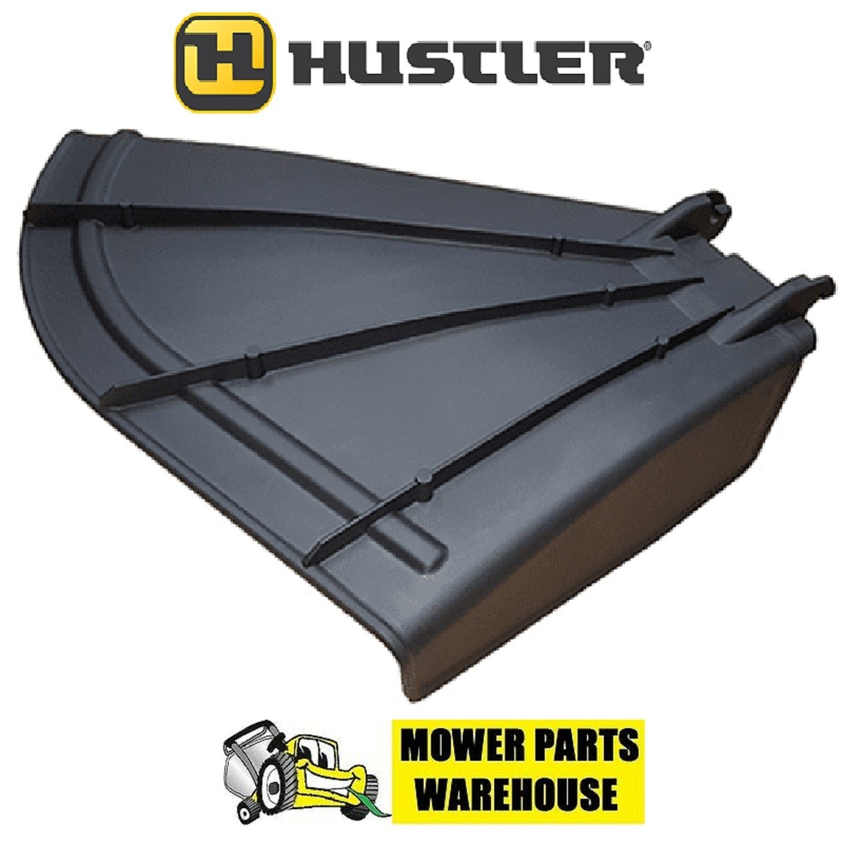 Genuine OEM Hustler 604609 Mower Discharge Chute Raptor SD SDX