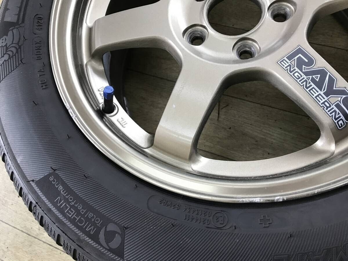 JDM RAYS VOLK RACING TE37 15inch 100x5 Set4 Wheels japan JDM RAYS VOLK RACING TE37 15inch 100x5 Set4 Wheels japan