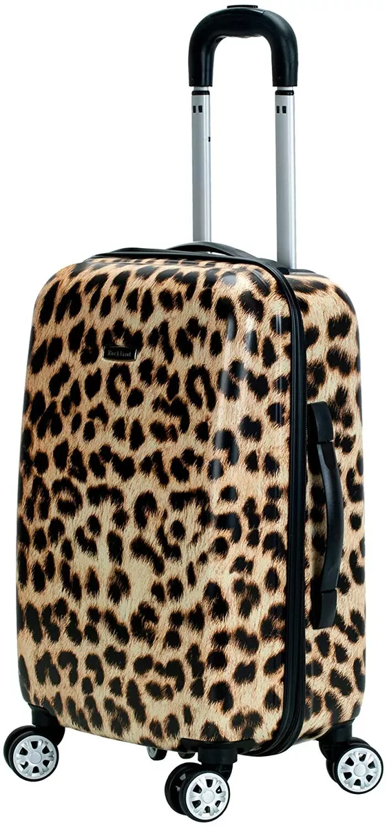 Shop Women Travel Suitcase Girls Leopard Prin – Luggage Factory