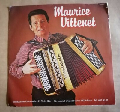 MAURICE VITTENET: Maria Morena 7'' 45T EP French P.U.E.C.H. EU 1013 Akkordeon