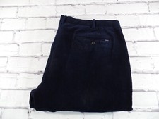 Polo Ralph Lauren Men's Corduroy Pants Flat Front Size 40 x 30 Blue
