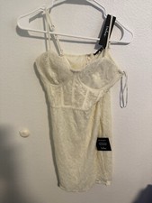 Lulus white dress medium