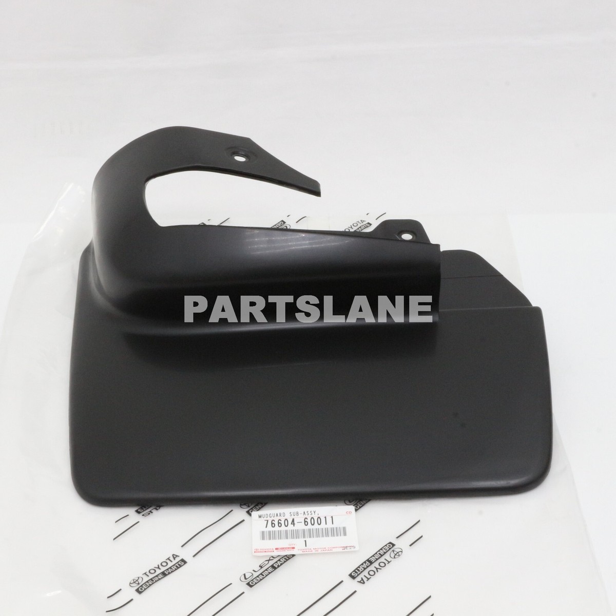 76604-60011 Toyota OEM Genuine MUDGUARD SUB-ASSY, FRONT FENDER, LH