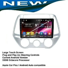 i20 2012 - 2015 GPS WIRELESS APPLE CARPLAY ANDROID AUTO CAMERA DAB+ TPMS DVR ODB