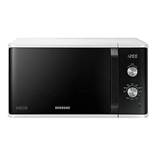 Samsung MG23K3614AW/EG Mikrowelle mit Grill, 23L, 800W - Weiß