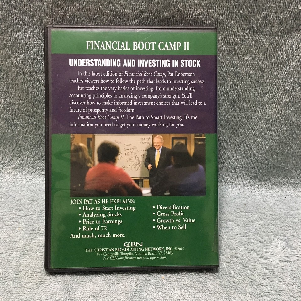 The Path To Smart Investing DVD Pat Robertson eBay