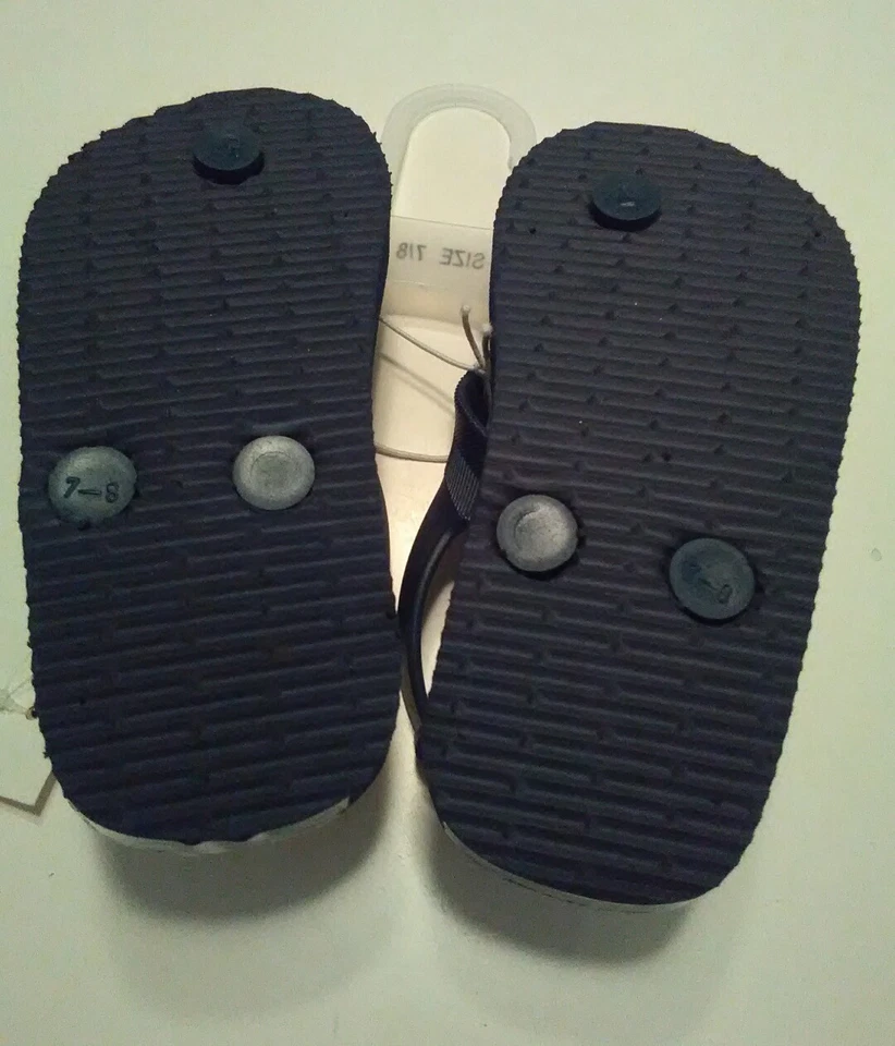 Toddler Toys R US  Shoes Sandals summer Size 5/6 palms pattern blue NWT - Image 3 of 3