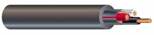 100' 2/3 Bus Drop Cable Gray PVC Jacket 600V - Picture 1 of 1