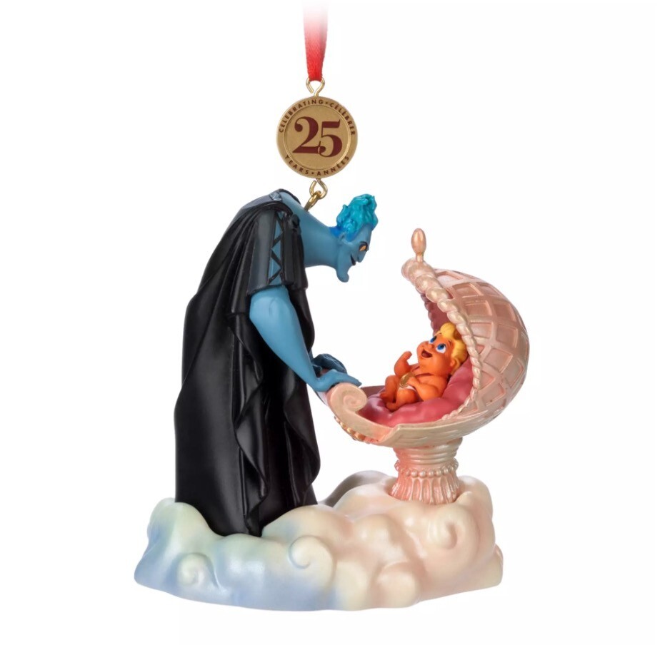 Disney Parks Hercules Legacy Sketchbook Ornament 25th Anniversary