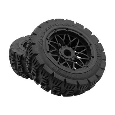 Nylon Verstärkter All Terrain Vorderradreifen Für 1/5 RC HPI Rovan Baja 5B SS KM