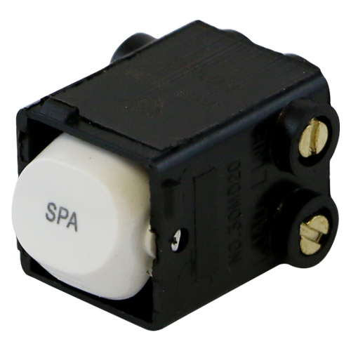 SPA - Printed Switch - 35 Amp - Double Pole Switch Mech - CLIPSAL ...