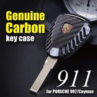 USA STOCK 3D GENUINE CARBON Remote Key Shell PORSCHE 997 911 Boxster 987 Cayman