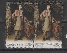 1996 CHRISTMAS ISLAND WELLEM VLAMINGH 2 VAL. YVERT N° 434 MNH MF92675