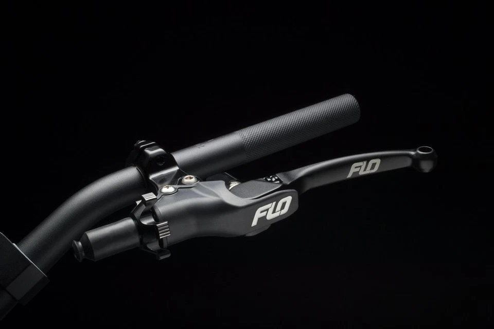 YAMAHA YZ125 YZ250 YZ250F YZ450F FLO MOTORSPORTS PRO 160 BRAKE LEVER BLACK BL714 - Image 4 of 4