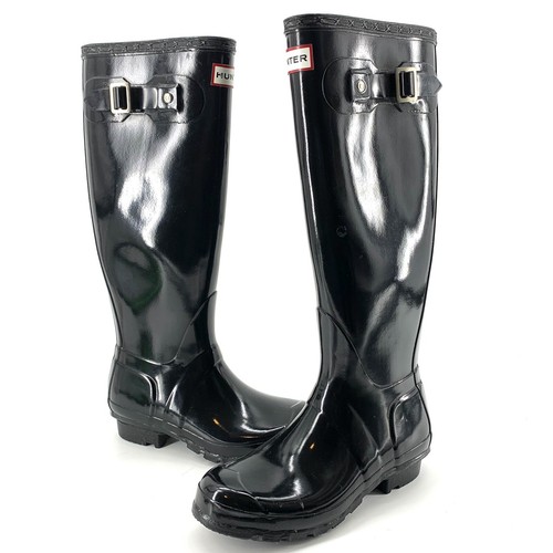 Hunter Original Gloss Tall Black Rain 