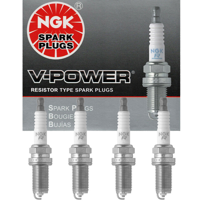 Genuine NGK V-POWER Spark Plug 4PCS for Infiniti/ Kia/ Nissan/ Scion/ Toyota