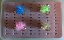 Estaz egg assortment #6  Steelhead, Salmon, trout fly fishing Bead head size #4