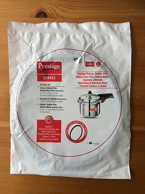 ORIGINAL schwarze Ringdichtung oder Dichtung für PRESTIGE Schnellkochtöpfe 19 cm Durchmesser