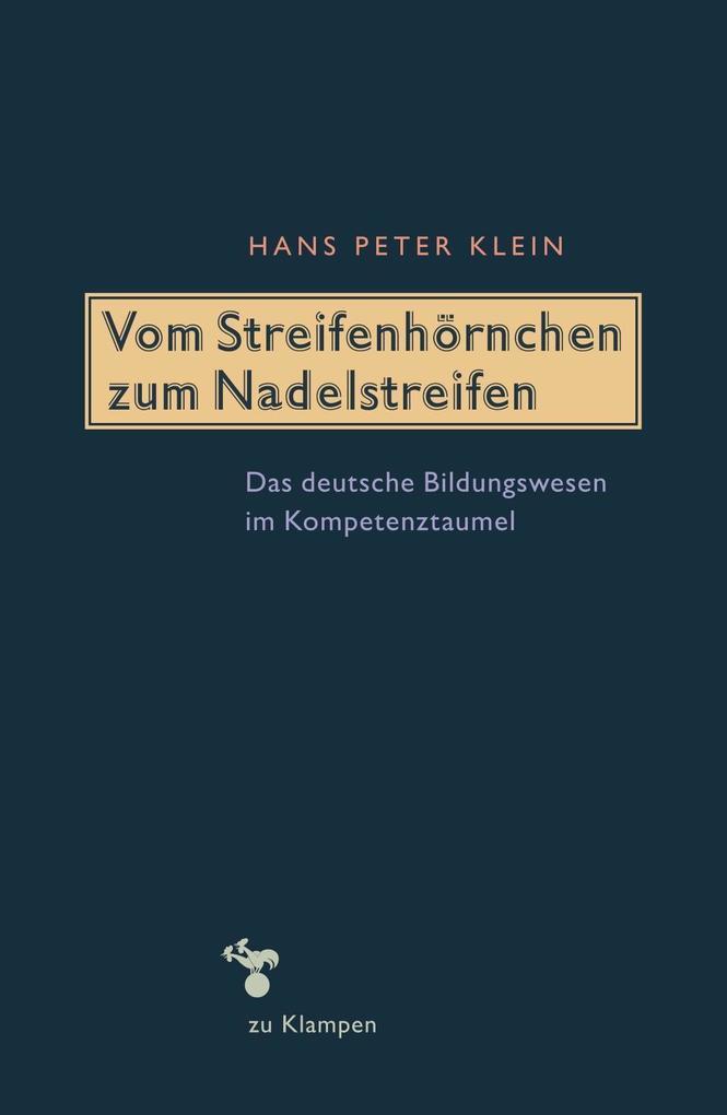 Thumbnail - Vom Streifenhörnchen Zum Nadelstreifen | Hans Peter Klein | 2016 |