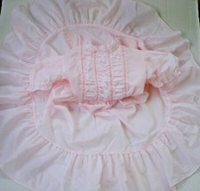 Vintage Cinderella Brand Pink White Dot Full Circle Dress