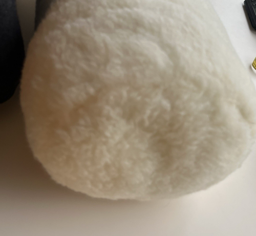 $100 MEDICO BULGARIA ORGANIC SHEEPSKIN BOLSTER NECKROLL PILLOW - Picture 6 of 6