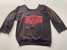 Vtg Albuquerque Academy Chargers New Mexico Sweatshirt Cut Distressed Medium