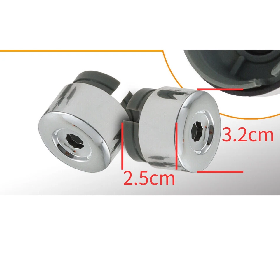 20x Tapacubos de rueda cromados aptos para Volkswagen Touareg 2004-2015 Foto 2 de 4