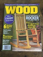 Vintage May 2008 Issue 183 DIY WOOD Magazine Woodworking Home Improvement