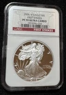 2006-W Proof American Silver Eagle First Strikes PF70 Ultra Cameo