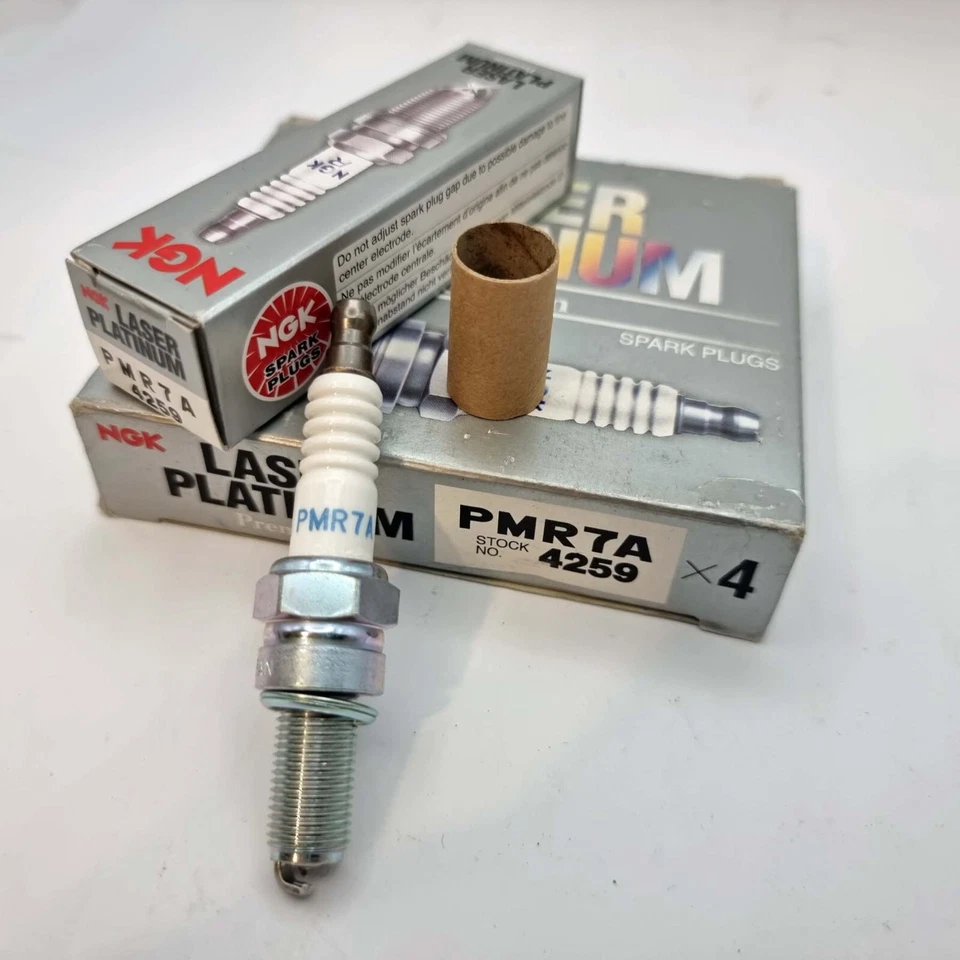 NGK Laser PLATINUM Spark Plug - PMR7A-4259 - Set of 3 - Authentic New Part - Image 2 of 4