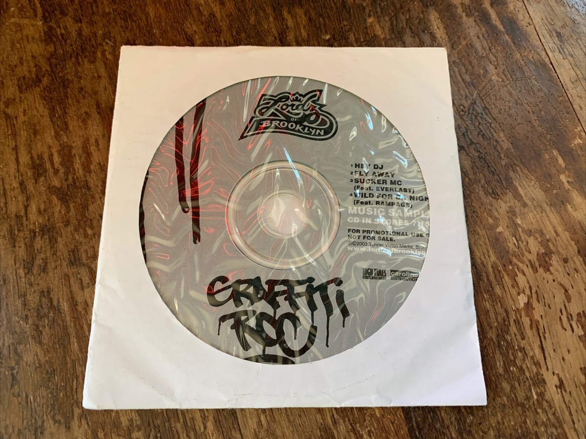 Lordz Of Brooklyn Graffiti Roc Promo CD Tunnel Vizion High Times