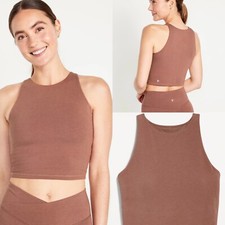 Old Navy Women s Light Support PowerChill Longline Sports Bra Size XS M XXL 2X