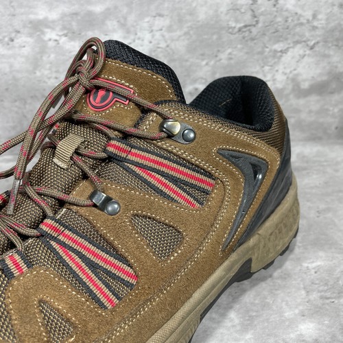 Orthofeet 642 Sorrento Brown Leather Lace Up Hiking Shoes Men's Size 13 EE - Picture 10 of 15