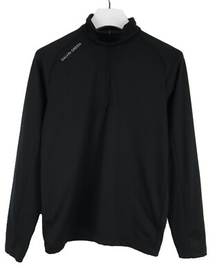 Galvin Green Sweatshirt Herren M SPORTS Pullover Halb Reißverschluss Hoch Hals