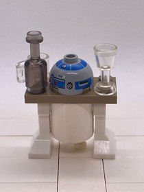 Lego Star Wars Astromech Droid R2-D2 Dark Tan Serving Tray sw0217a 75020