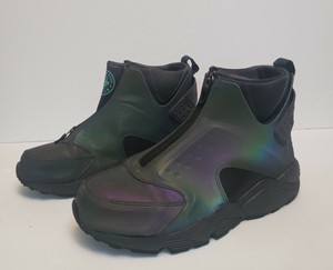 nike air huarache run mid purple