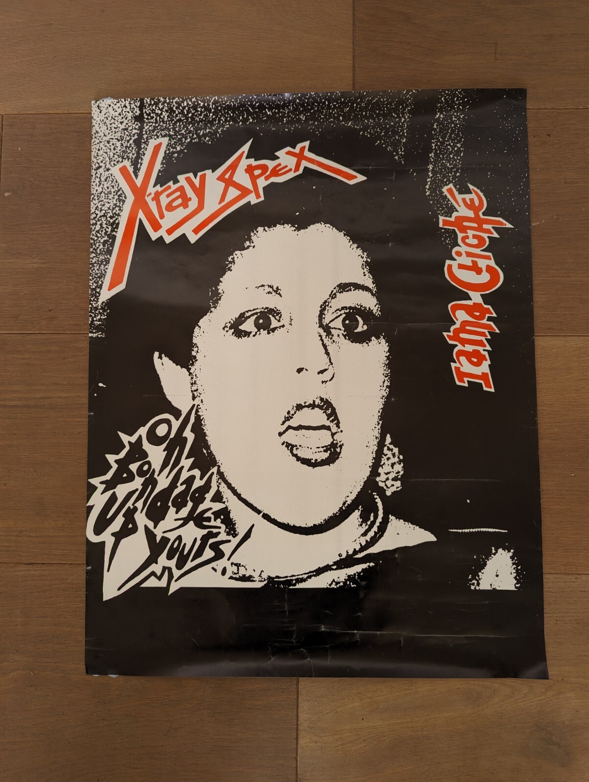 Original promotional Poster For X Ray Spec Oh Bondage Up Yours