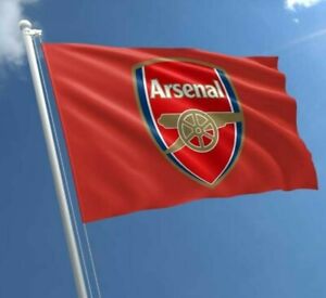 ARSENAL FC LARGE OFFICIAL FOOTBALL CLUB MAST FLAG 5ft x 3ft GIFT AFC - eBay