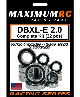 MAXRC - Losi 1/5 DBXL-E 2.0 Desert Buggy Sealed Bearings Kit Upgrade Kit (22 pc)
