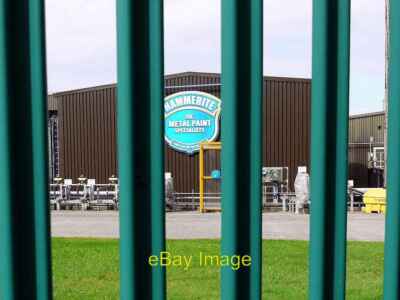 Photo 6x4 Hammerite Paint Factory, Prudhoe View through the well painted  c2011