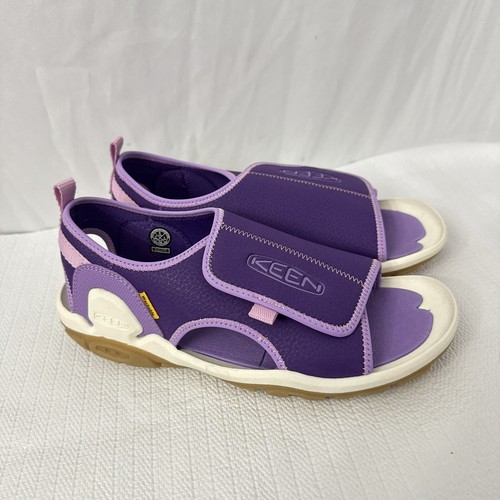 Keen Sandals Size 5 Girls Knotch River Open Toe Big Kids Purple