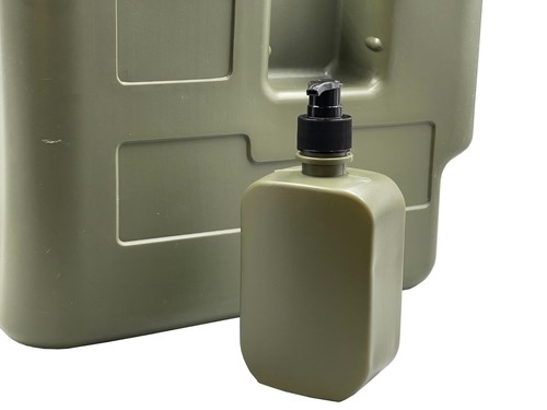 20L Water Carrier with Tap & Soap Dispenser Carp Fishing Camping Caravan Boat - Picture 3 of 4