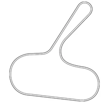 Genuine Nissan Serpentine Belt 11720-EN20B