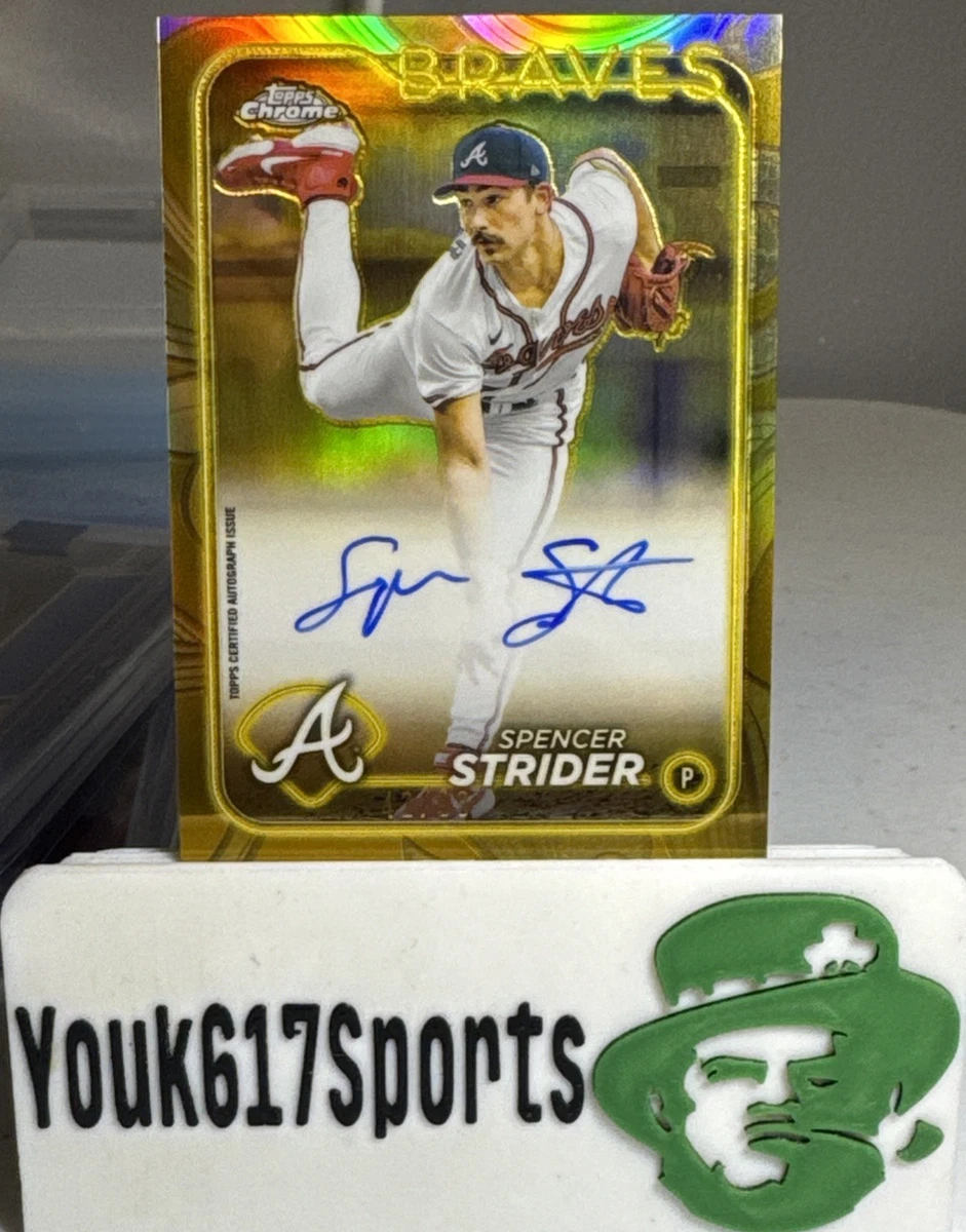 Topps Gold label スペンサーストライダー 直筆サイン 2024 Topps Gilded Collection - Spencer Strider #CGA-SS for sale | eBay