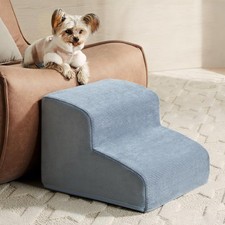 Dog Stairs Small Dogs 2-Steps Dog Ramp Couch Pet Stairs W/ Highly Supportive