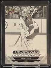 2024-25 Upper Deck Extended Young Guns Canvas Black & White #C367 Trent Miner