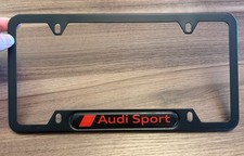 Audi Genuine Accessory-genuine Audi Audi Sport License Plate Zaw-071-801-s-dx9